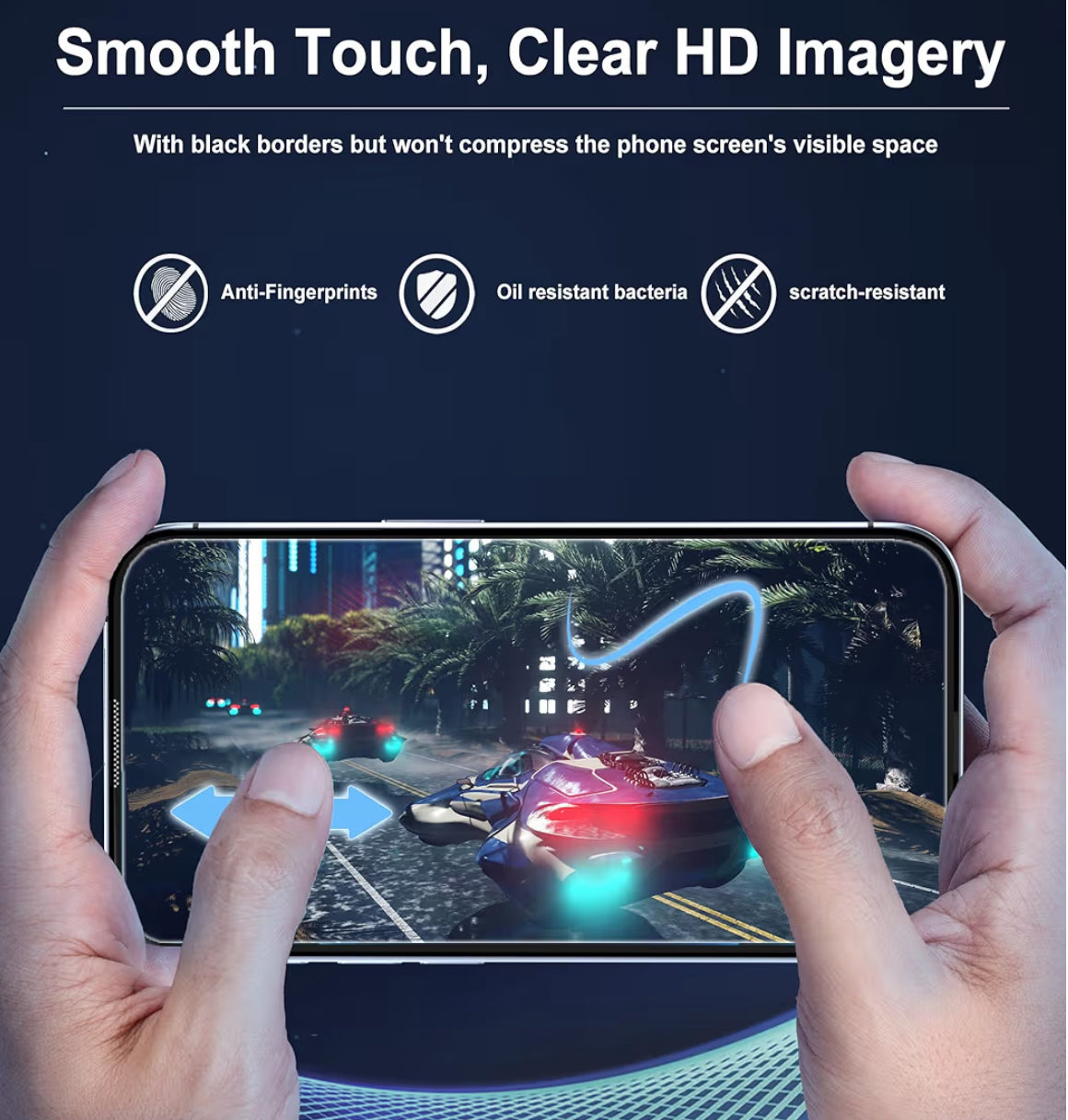 WELEMENT 3 pcs Premium Screen Protector for iPhone 11, 11 pro, 11 pro max / 12, 12 pro, 12 pm / 13, 13pm -- until 17, 17 pro, 17 air, 17pm Tempered Glass Film, Impact-Protection, Anti-Shatter, Anti-Scratch